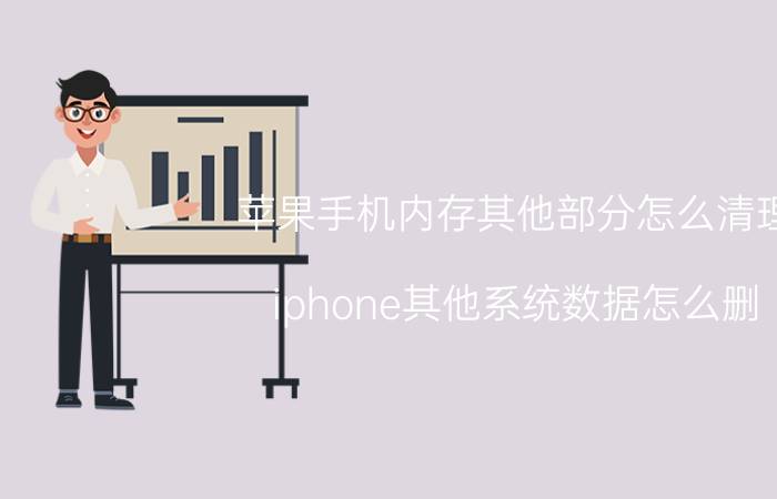 苹果手机内存其他部分怎么清理 iphone其他系统数据怎么删？